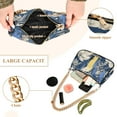 thumbnail image 4 of Birds in Flowers LeavesWomen Small Shoulder Bag Crossbody Tote Hobo Bags Purse Clutch Handbags with Chain Strap for Women, 4 of 7