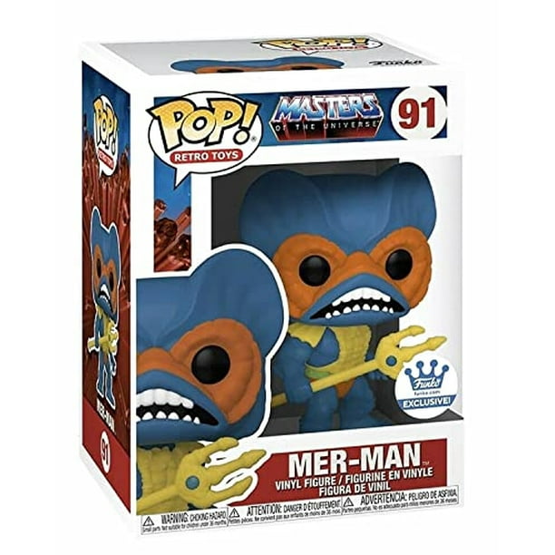 ¡Funko POP! Juguetes Retro: Maestros del Universo - Mer-Man (Alt Exclusive) POP! POP