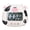 White Cow, variant on Nieyigj Digital Kitchen Timer Cartoon Yellow Tiger Shape Magnetic Countdown Countup Desk Cooking Baking Clock With Loud Sound Flash Alert Easy Operation 5.91 inches / 15 cm