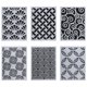 thumbnail image 4 of Cateissary Plantilla geométrica de 6 piezas para estudiantes de negocios de oficina, artesanías de estudio de matemáticas, plantilla para hacer Decoración del hogar, 4 of 6