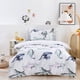 thumbnail image 1 of 3D Dolphin Watercolor Pattern Quilt Cover Set Bedding Set Duvet Cover, 1 of 7