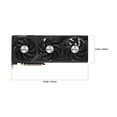 thumbnail image 6 of GIGABYTE GeForce RTX­­ 4070 Ti SUPER WINDFORCE MAX OC 16G Graphics Card, 3x WINDFORCE Fans, 16GB 256-bit GDDR6X, GV-N407TSWF3MAX OC-16GD Video Card, 6 of 8