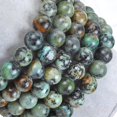 thumbnail image 4 of Natural Healing Power Gemstone Crystal Beads Unisex Adjustable Macrame Bracelets 8mm,African Turquoise, 4 of 4