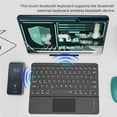 thumbnail image 4 of Clavier Bluetooth Rétroéclairé Coloré de 10 Pouces, Clavier Sans Fil à Commande Tactile, Clavier pour Blanc, 4 of 8