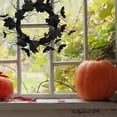 thumbnail image 4 of sruoe Halloween Decorations, Indoor Outdoor Halloween Decor, Artificial Wreaths, Halloween Decorations for Outside, Halloween Wreaths for Front Door, Halloween Simulation Bats, 4 of 6