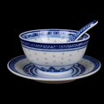 thumbnail image 3 of Heytea 5PCS Ceramic Soup Spoon Japanese Chinese Wonton Soba Rice Pho Ramen Noodle Soup Spoons for Home Restaurant, 3 of 4