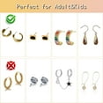 thumbnail image 5 of Silicone Earring Backs,18k Secure Earring Backs for Studs,Locking Earring Backs,Screw On Earring Backs,Screw Back for Earrings Replacement,Clear Earring Backs for Droopy Ears&Heavy Earring, 5 of 5