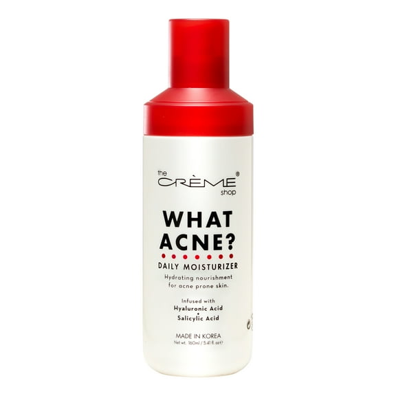 The Crème Shop What Acne? Daily Moisturizer for Acne Prone Skin, 5.41 fl. oz.