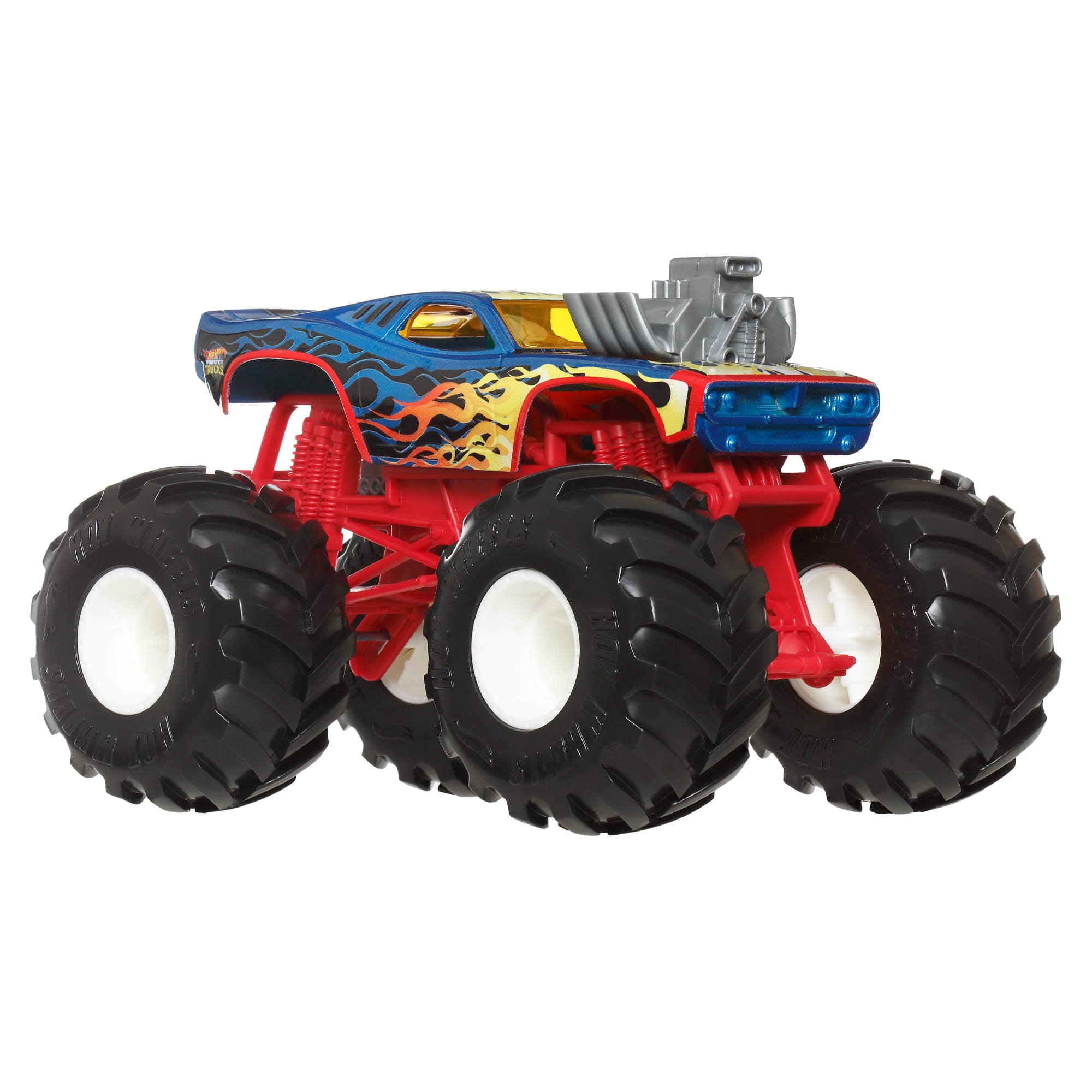 Hot Wheels Monster Trucks 1:64 Scale Die-Cast Motosaurus vs
