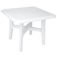 thumbnail image 2 of Mesa Cuadrada de Plástico de 90 x 90 cm con Cruceta Blanco FoodKeepers FKM-1, 2 of 2