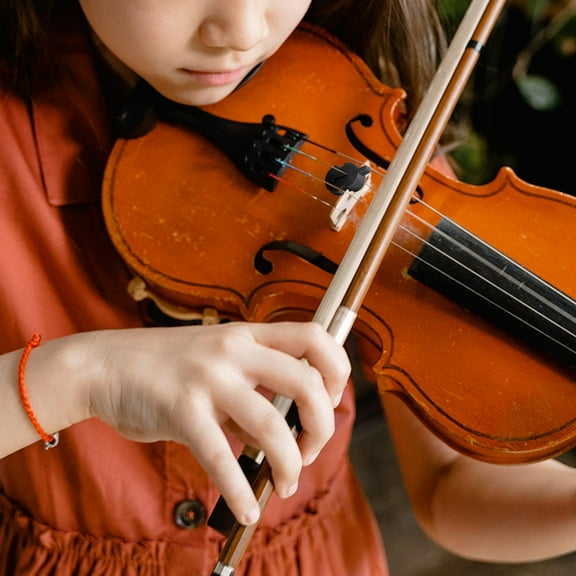 Raindrops 4-Pack Flexible Rubber Violin Mutes for Volume Reduction Without Tone Loss, Perfect for Practice and Quiet Playing