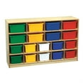 thumbnail image 2 of Childcraft Cubby Unit, 16 Clear Trays, 47-3/4 x 13 x 30 Inches, 2 of 4