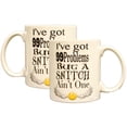 thumbnail image 1 of I've Got 99 Problems But A Snitch Ain't One 11oz Coffee Mug, 1 of 1