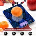 thumbnail image 5 of High Precision Digital Kitchen Scale Tempered Glass Food Scale Multifunction Scale Small Kitchen Appliances Blue Batik Leaves Pattern, 5 of 7