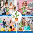 thumbnail image 3 of Juguete Talking Cactus TWORIVER recargable con 120 canciones para niños, 3 of 3