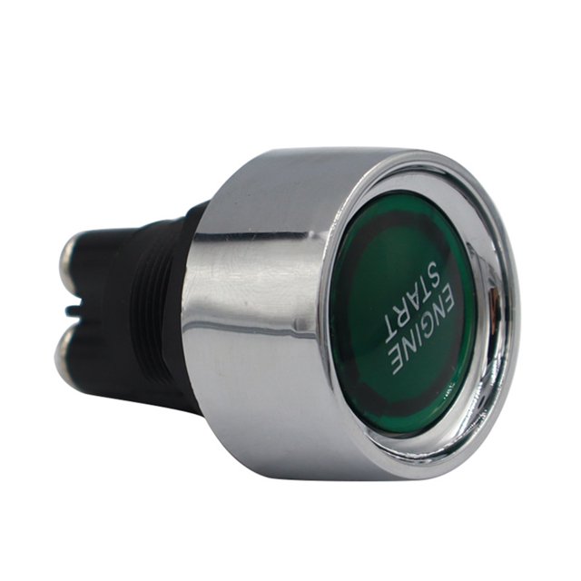12V/24V 50A Car Engine Start Push Button Keyless Start Button Ignition Starter