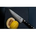 thumbnail image 3 of Chef Knife: Best Professional Quality 8 Inch Japanese AUS10 67-Layer High Carbon Damascus Stainless Super Steel Gyuto- Razor Sharp Full Tang Blade w/Hammered Finish & Ergonomic G10 Handle, 3 of 4