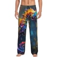 thumbnail image 1 of Fotbe Neon Seahorse Underwater Realm Pantalones de Pijama para Hombre, Pantalones de Dormir, Pantalones de Casa con Cintura Ajustable y Bolsillos-XX-Large, 1 of 6