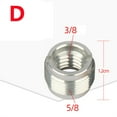 thumbnail image 1 of 5/8Male To 3/8 1/4Female Threaded Screw Mic Stand Clip Mount Adapter Accessories, 1 of 4