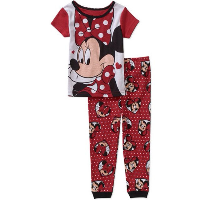 Baby Toddler Girl Cotton Tight Fit Short Sleeve PJs