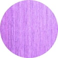 thumbnail image 1 of Ahgly Company Indoor Round Abstract Purple Contemporary Area Rugs, 6' Round, 1 of 4
