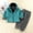 Green, variant on NAISIBABY Boys Girls Fleece Sets, Zipper Jacket Tops Sweatpants Solid Soft Warm Kids Casual Sets Blue 5-6T