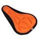 thumbnail image 1 of Cojín de sillín Accesorio de ciclismo con mosca gruesa suave 4 colores - Naranja Soledad Cojín de sillín de bicicleta, 1 of 7