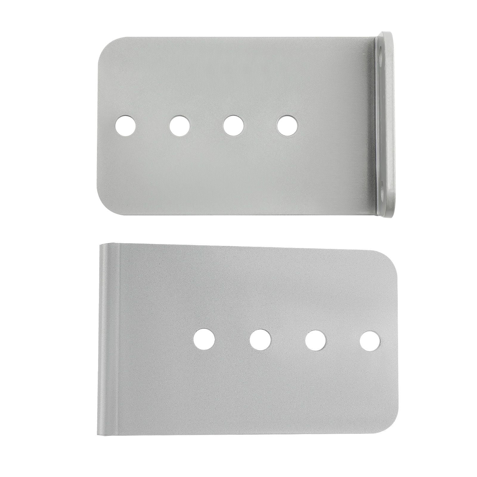 8PCS Galvanized L-Type Boat Trailer Bunk Brackets Set for 3x3 Inch Crossmembers, 0.25" Heavy Duty Steel Marine Grade Bunk Support Kit with U-Bolts and Hardware, SKU 74236547