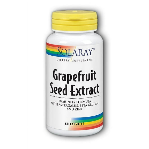Solaray Grapefruit Seed Extract Immunity Formula 60 Capsules