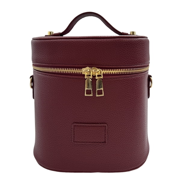Estuche de viaje para cosméticos, organizador de maquillaje para mujer con divisor extraíble, estuche de maquillaje impermeable, neceser para vacaciones de tocador.