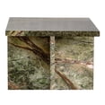 thumbnail image 3 of Moe's Home Collection Blair Accent Table Rainforest Green Marble Stone, 3 of 4
