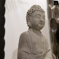 thumbnail image 3 of Urban Trends Cement Meditating  Buddha, 3 of 9