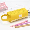 thumbnail image 1 of DPTALR Trousse à Crayons Portable Grande Capacité Double Couche Couleur Unie, 1 of 2