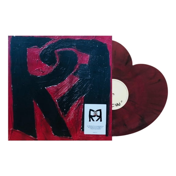 Rosalia & Rauw Alejandro Rr Hearth Lp Rojo Red Vinyl