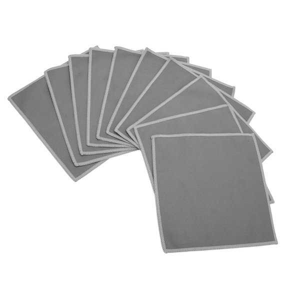 Chiffons de Nettoyage d'Écran, Chiffon de Nettoyage Gris Doux pour la Peau Évite les Rayures Enlève la Saleté pour Montres
