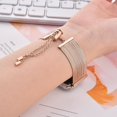 thumbnail image 4 of Worryfree Gadgets Alloy Metal Tassel Wristband for Apple Watch Rose Gold 38/40/41mm (SS012RG-38), 4 of 7