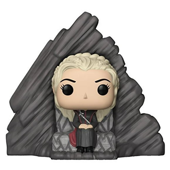 ¡Funko POP! Figura coleccionable de Ride: Game of Thrones Daenerys on Dragonstone Throne, Funko POP