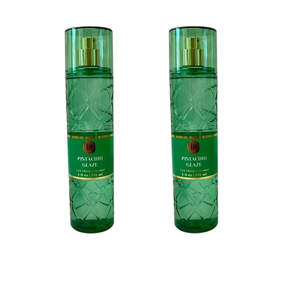 Bath & Body Works Pistachio Glaze Mist 8 fl oz 2 Pack