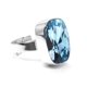 thumbnail image 1 of Anillo Zvezda Baguette color Aquamarine plata .925 Zvezda ZAN-BAG13-AQU, 1 of 5