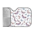 thumbnail image 2 of ZICANCN Car Sun Shades Front Windshield, Cute Texture Butterfly Automotive Front Window Sun Shield Visor, Medium Size, 2 of 8