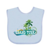 Inktastic Grand Turk Island Boys or Girls Baby Bib