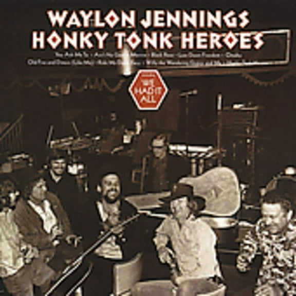 Waylon Jennings - Honky Tonk Heroes - Music & Performance - CD