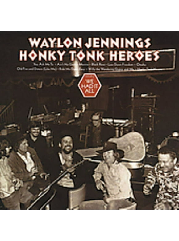 Waylon Jennings - Honky Tonk Heroes - Country - CD