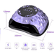 thumbnail image 2 of Lámpara Para Uñas Profesional Led 280w Morado, 2 of 5
