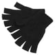 thumbnail image 3 of GOOHOCHY Guantes negros de protección solar para medio dedo, manopla de entrenamiento, guantes cortos de protección UV para arte de uñas, ciclismo al aire libre, escalada, 3 of 8