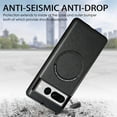 thumbnail image 5 of Magnetic Case Compatible with Pixel 7 Case Magsafe PU Leather Anti-Drop Shockproof Case for Google Pixel 7 2022 5G,Brown, 5 of 10
