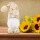 thumbnail image 5 of Gnomo navideño con barba blanca | Figura de enano anciano sin rostro para decoración del hogar, estantería o mesa | Decoración de temporada de primavera y verano, 5 of 5