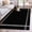 Black, variant on Entryway Rug 2x3 Ft, Green Forest Non Slip Small Area Rugs for Front Door, Pine Tree Summer Botanical Modern Art Washable Low Pile Accent Carpet Doormat for Indoor Entrance Kitchen Bathroom Doorway