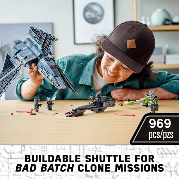 LEGO 75314 Star Wars The Bad Batch Navette d'Attaque Jouet de