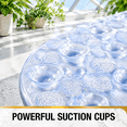 Bathtub Mat Non Slip 35x16 Inch Bubble Oval Bath Tub For Bathroomhine ...